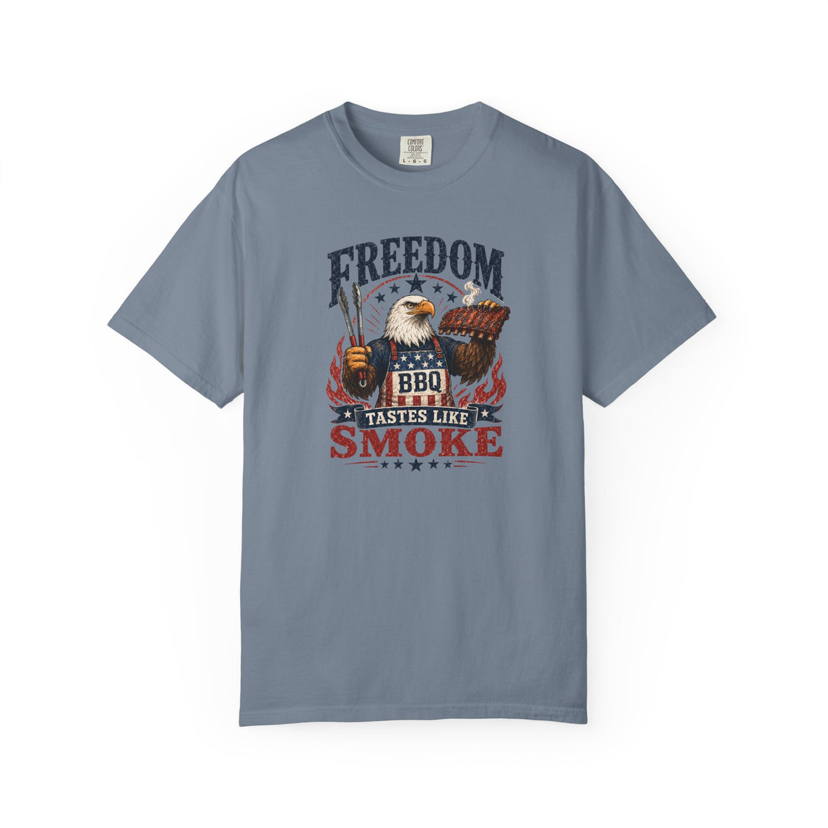Freedom Tastes Like Smoke T-Shirt product mockup