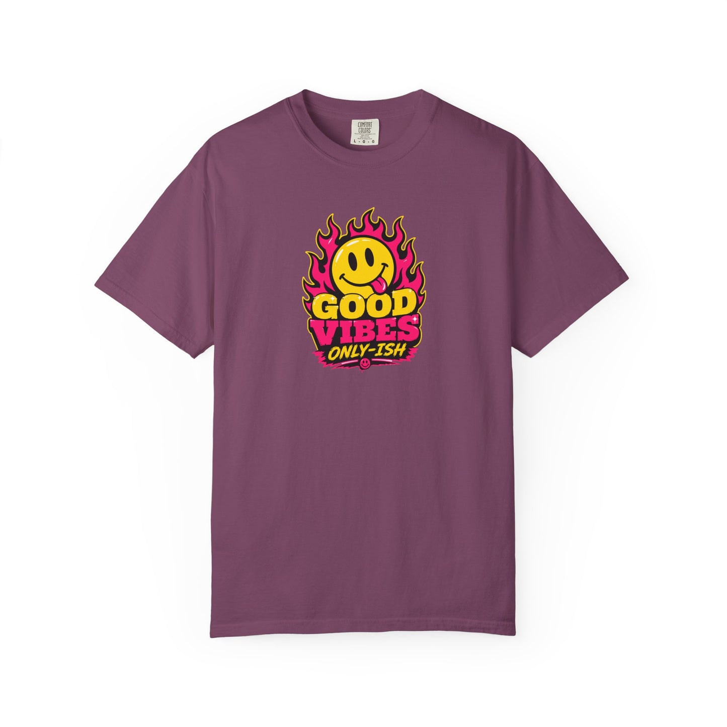 Good Vibes Flame Smile T-Shirt