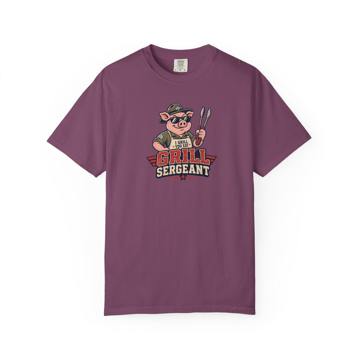 Grill Sergeant T-Shirt product mockup