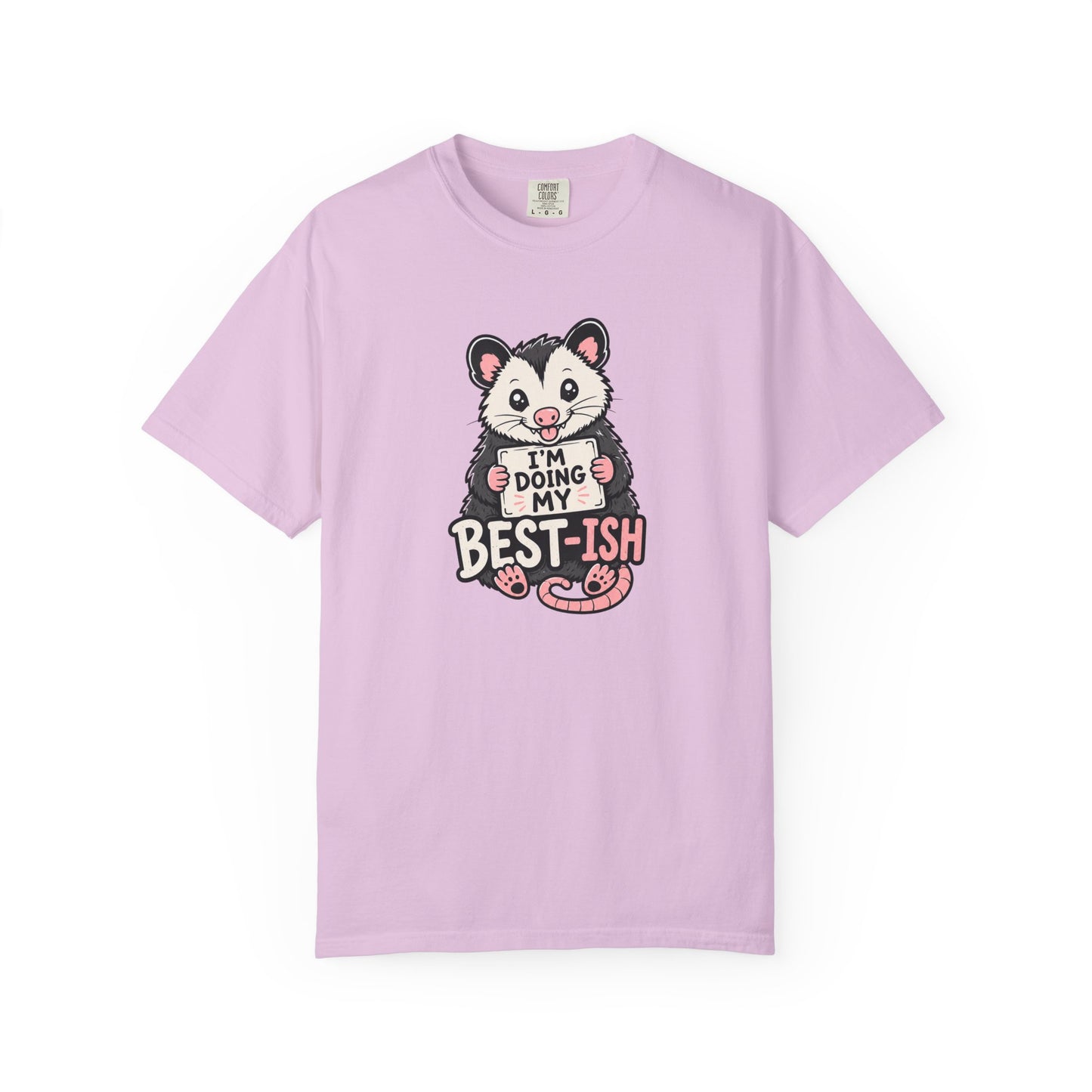 I'm Doing My Best-ish Opossum T-Shirt | Funny Relatable Graphic Tee