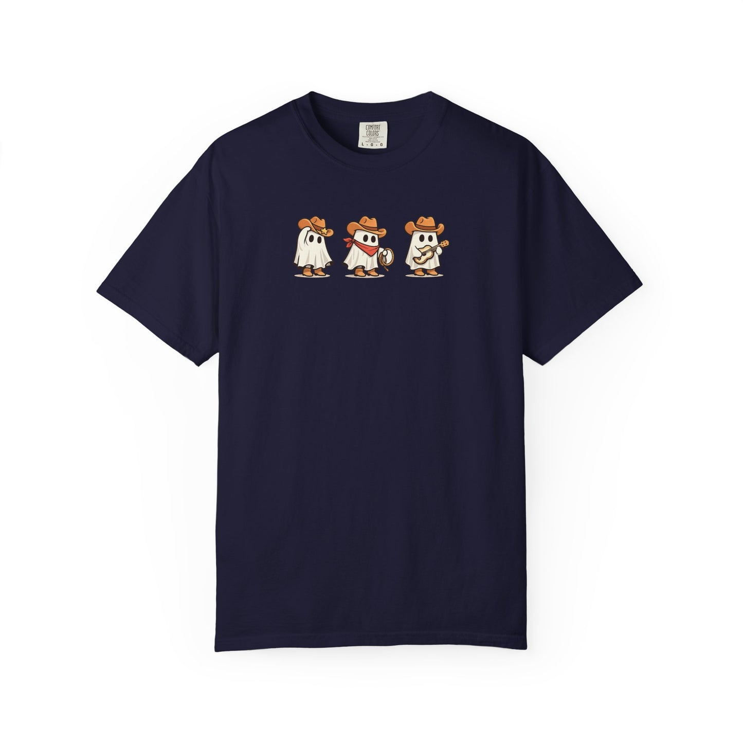 Cowboy Duck Trio T-Shirt — Cute Western Cartoon Graphic Tee