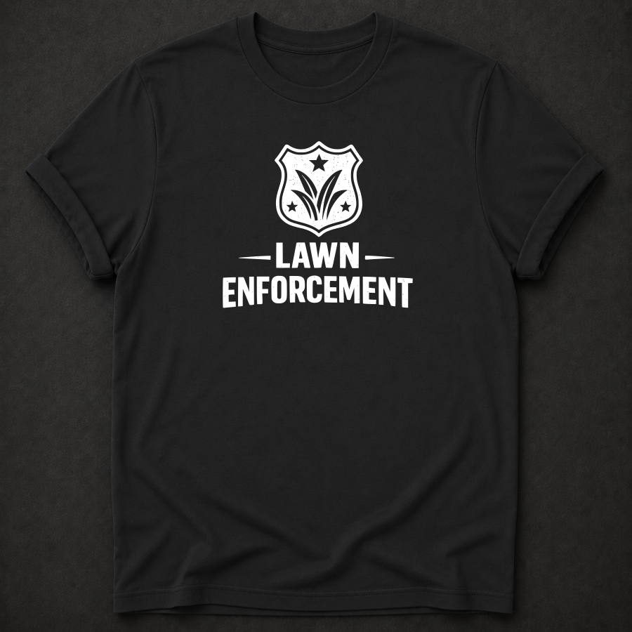 Lawn Enforcement Tee