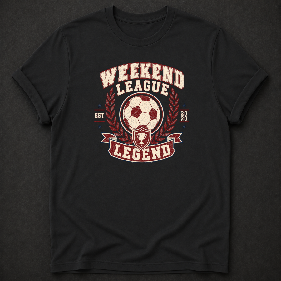 Weekend League Legend T-Shirt – Vintage Soccer Football Tee