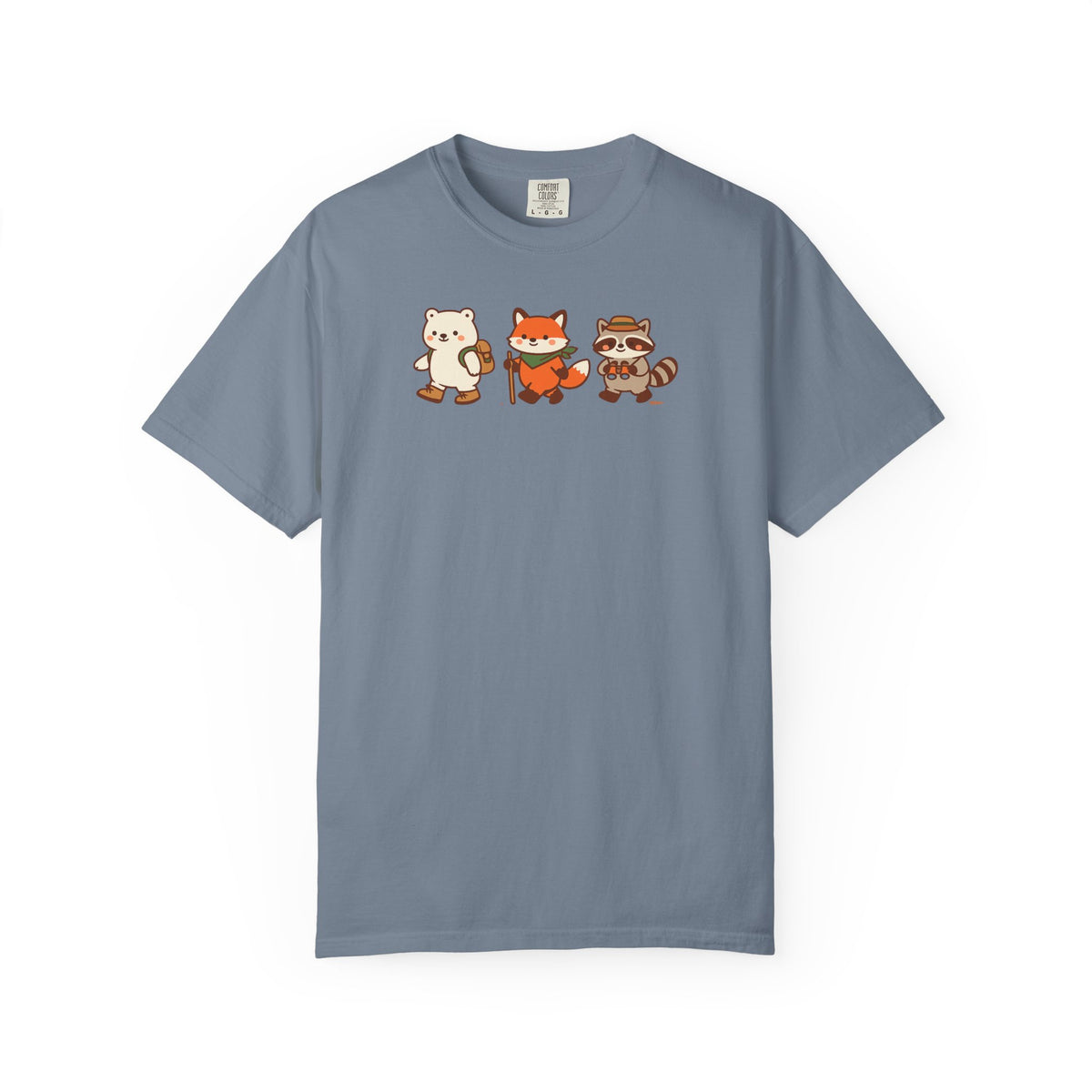 Trail Buddies – Cute Woodland Hiking T-Shirt
