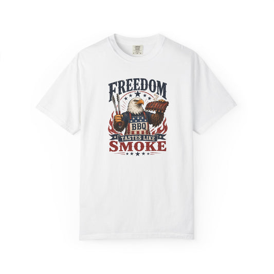 Freedom Tastes Like Smoke T-Shirt product mockup