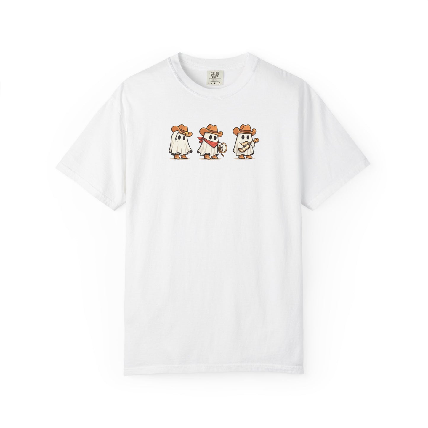 Cowboy Duck Trio T-Shirt — Cute Western Cartoon Graphic Tee