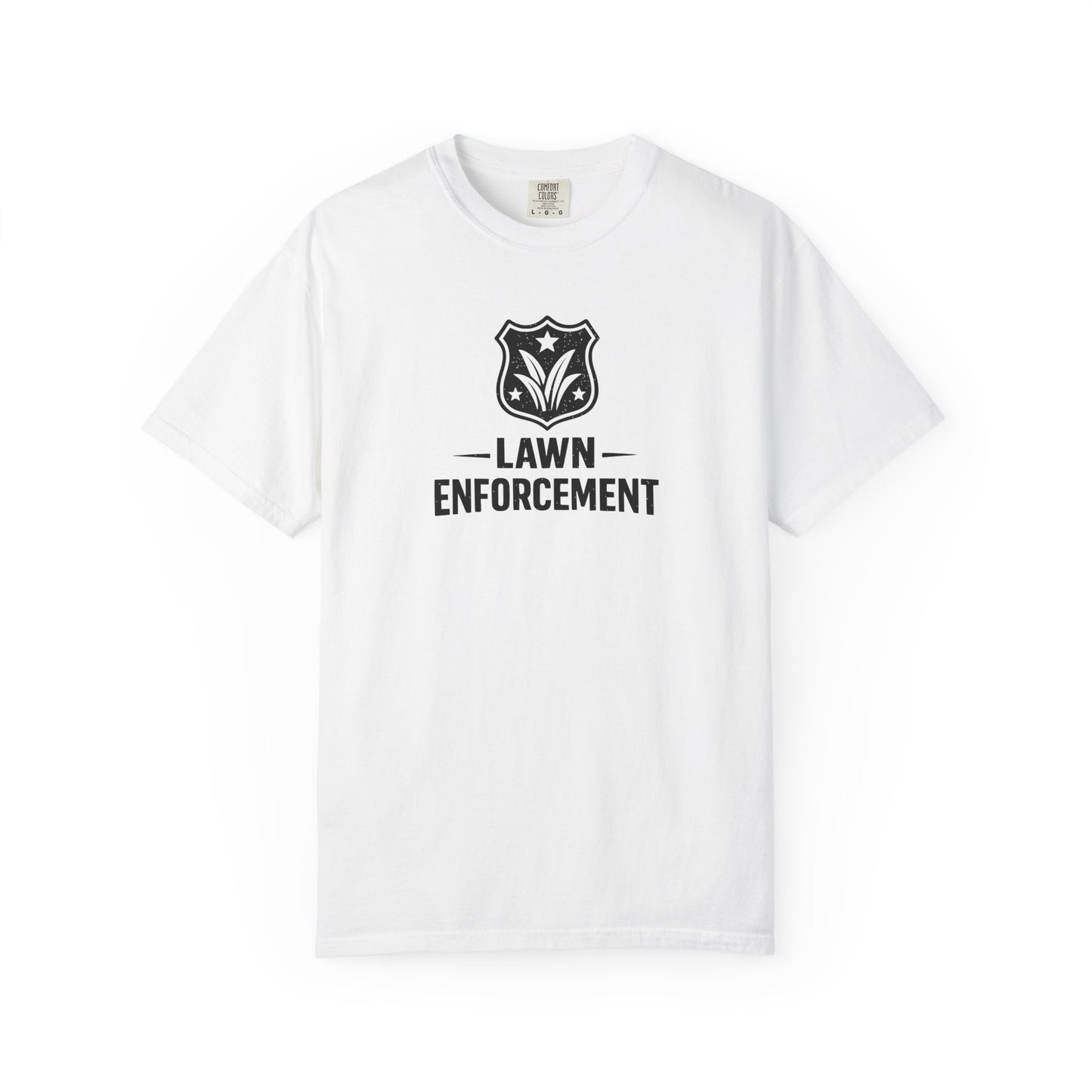 Lawn Enforcement T-Shirt | Funny Dad Lawn Care Graphic Tee