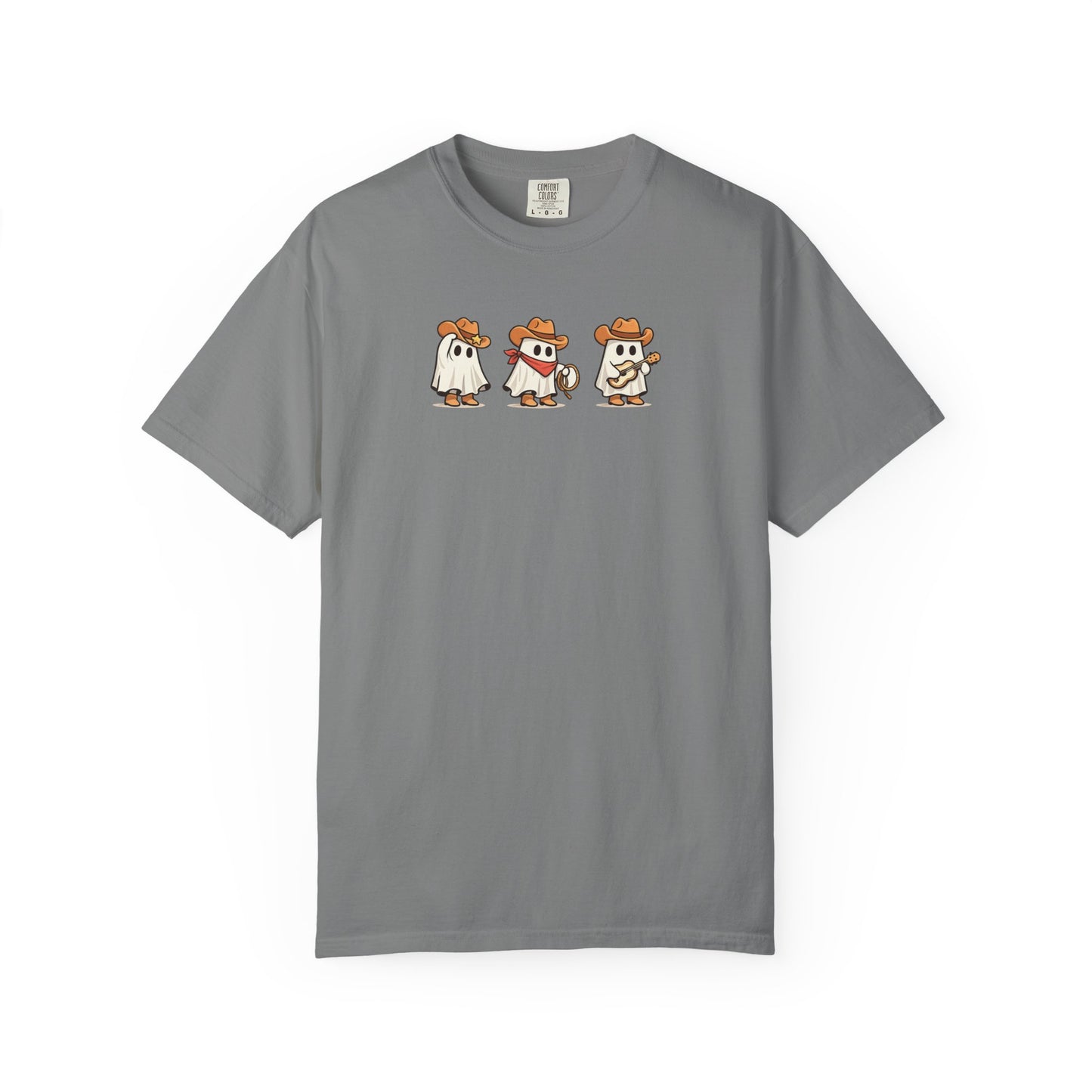 Cowboy Duck Trio T-Shirt — Cute Western Cartoon Graphic Tee
