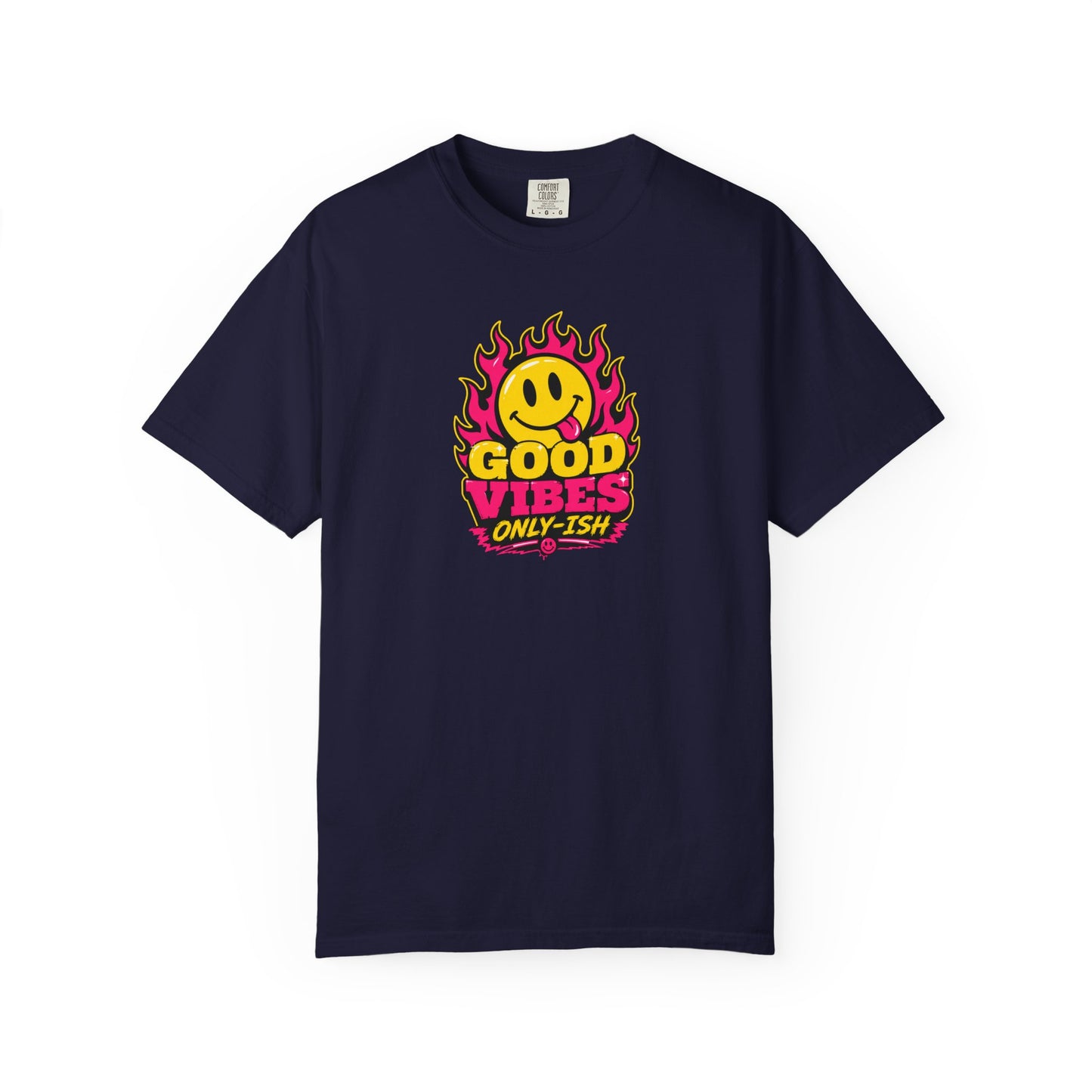 Good Vibes Flame Smile T-Shirt