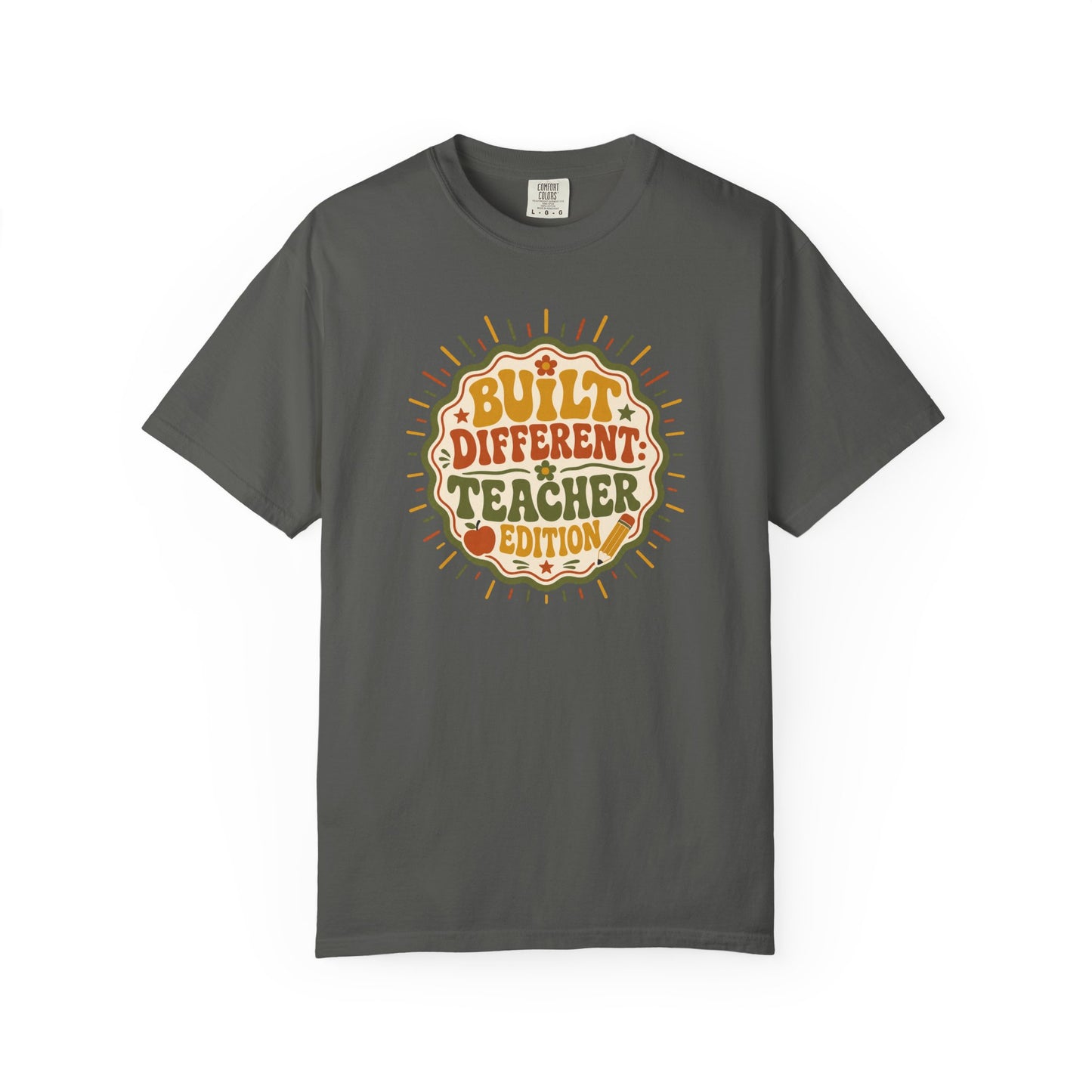Built Different Teacher Edition Shirt – Retro Teacher T-Shirt