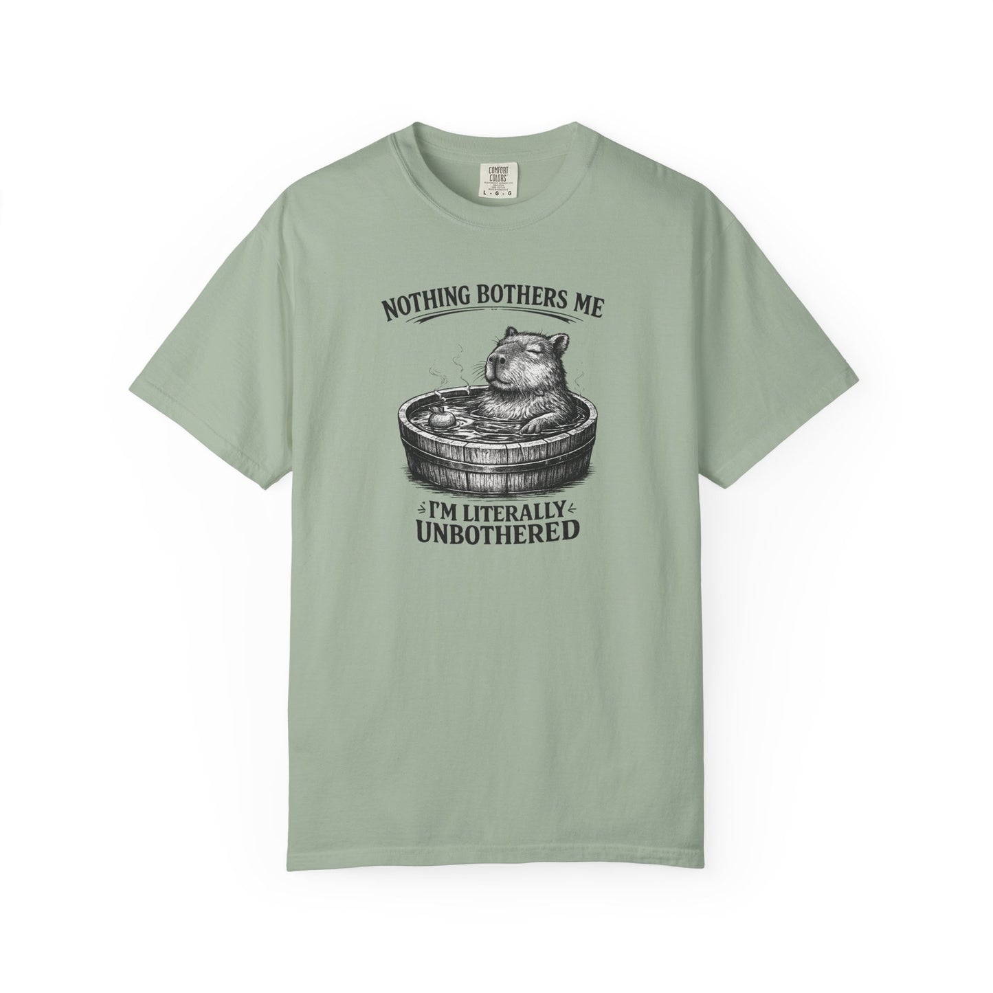 Unbothered Cat T-Shirt — "Nothing Bothers Me, I'm Literally Unbothered" Graphic Tee