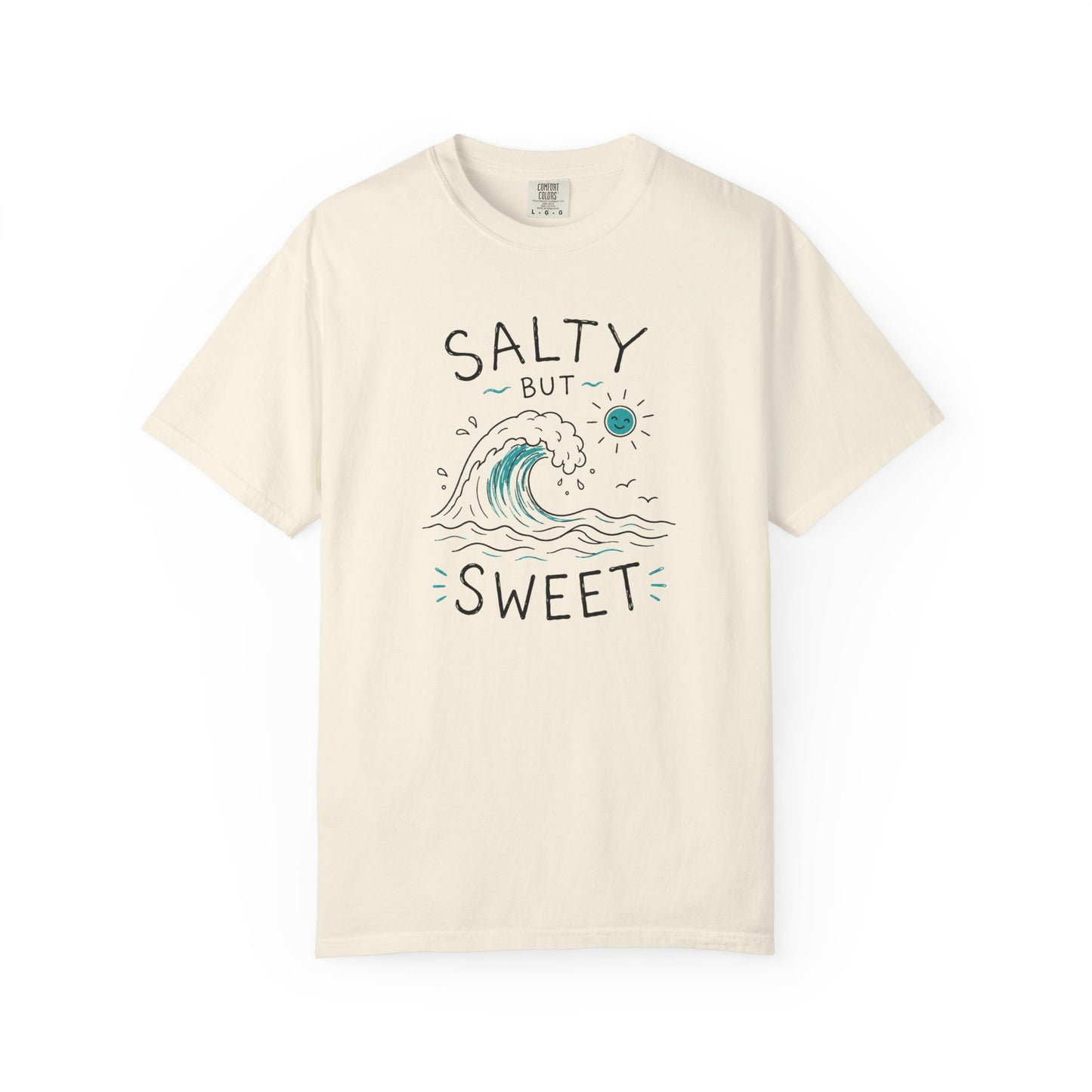 Salty but Sweet Shirt – Cute Ocean Wave Beach T-Shirt