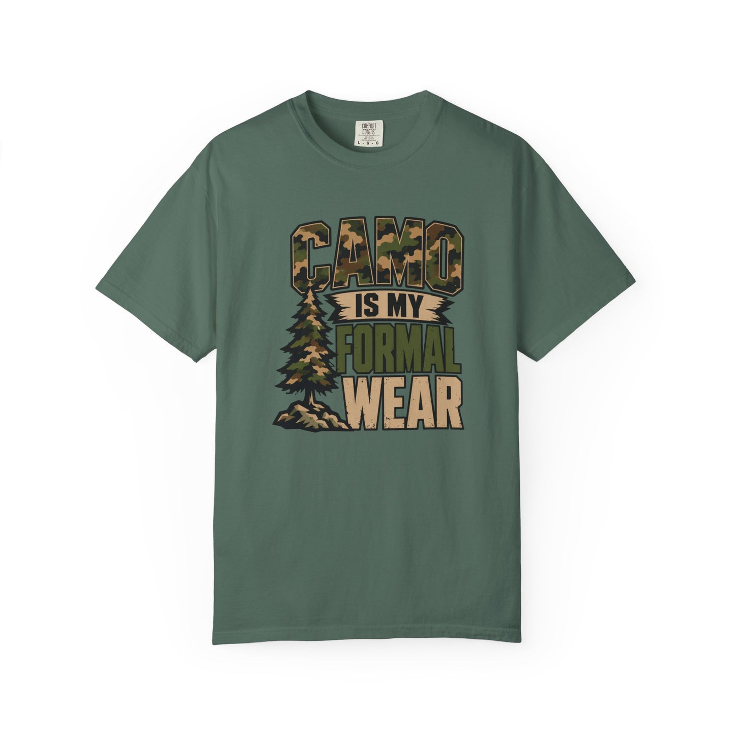 Camo Is My Formal Wear T-Shirt | Funny Hunting Camo Graphic Tee
