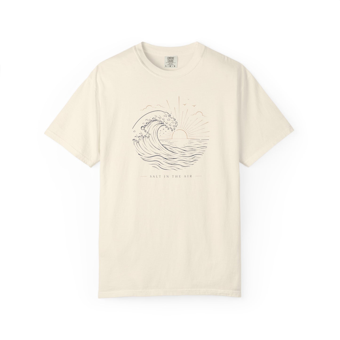 Salt in the Air Shirt – Vintage Ocean Wave Beach T-Shirt
