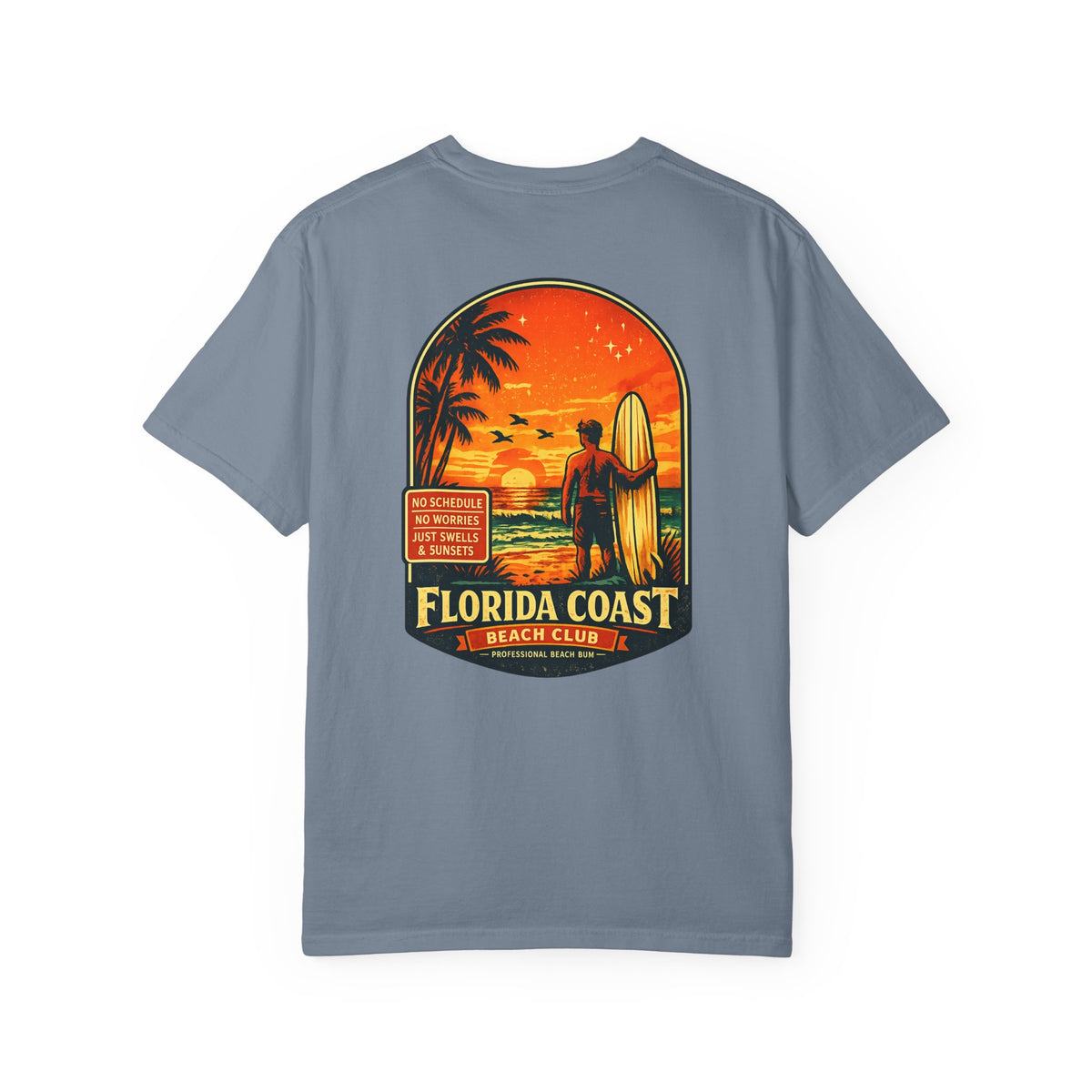 Florida Coast Beach Club – Vintage Surf T-Shirt