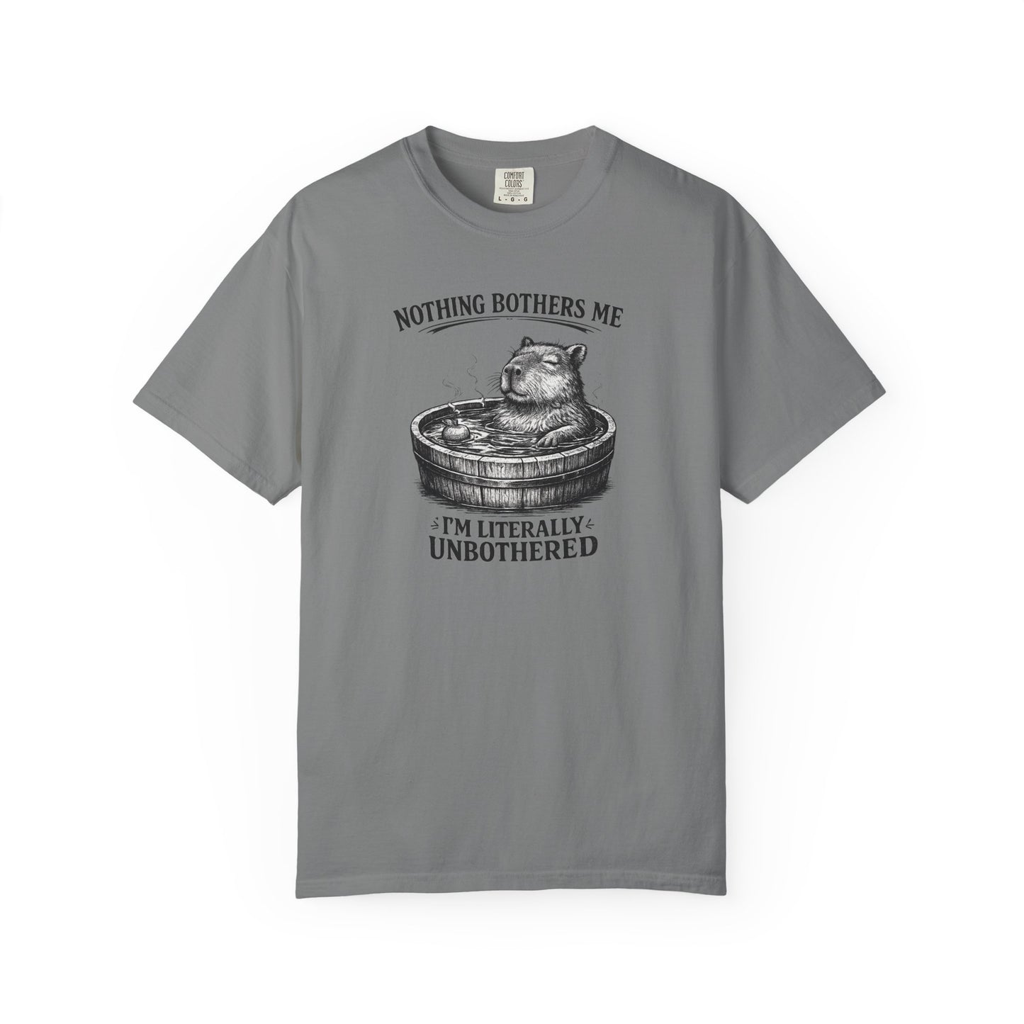 Unbothered Cat T-Shirt — "Nothing Bothers Me, I'm Literally Unbothered" Graphic Tee