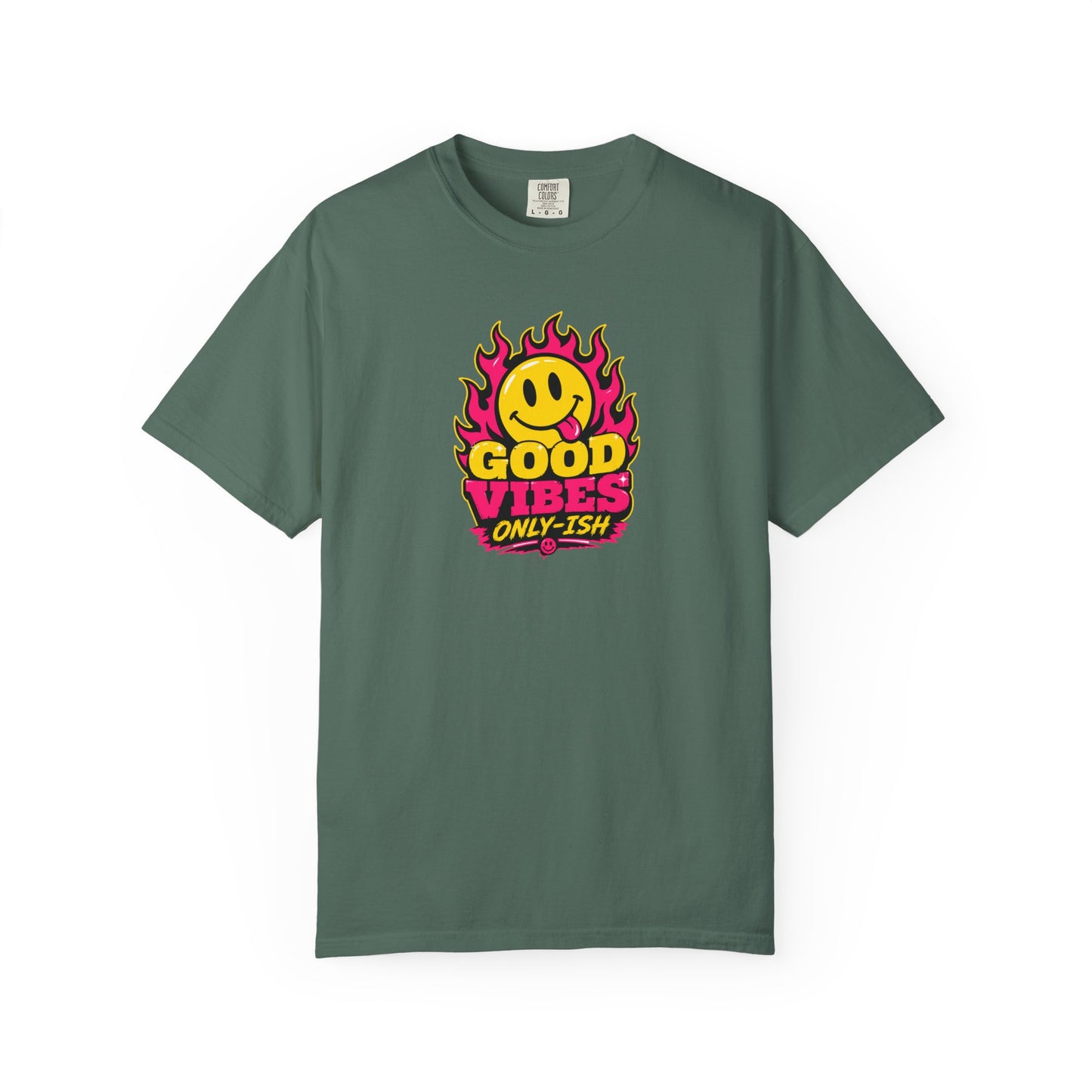 Good Vibes Flame Smile T-Shirt
