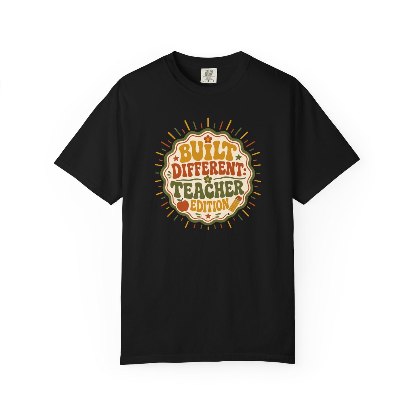 Built Different Teacher Edition Shirt – Retro Teacher T-Shirt