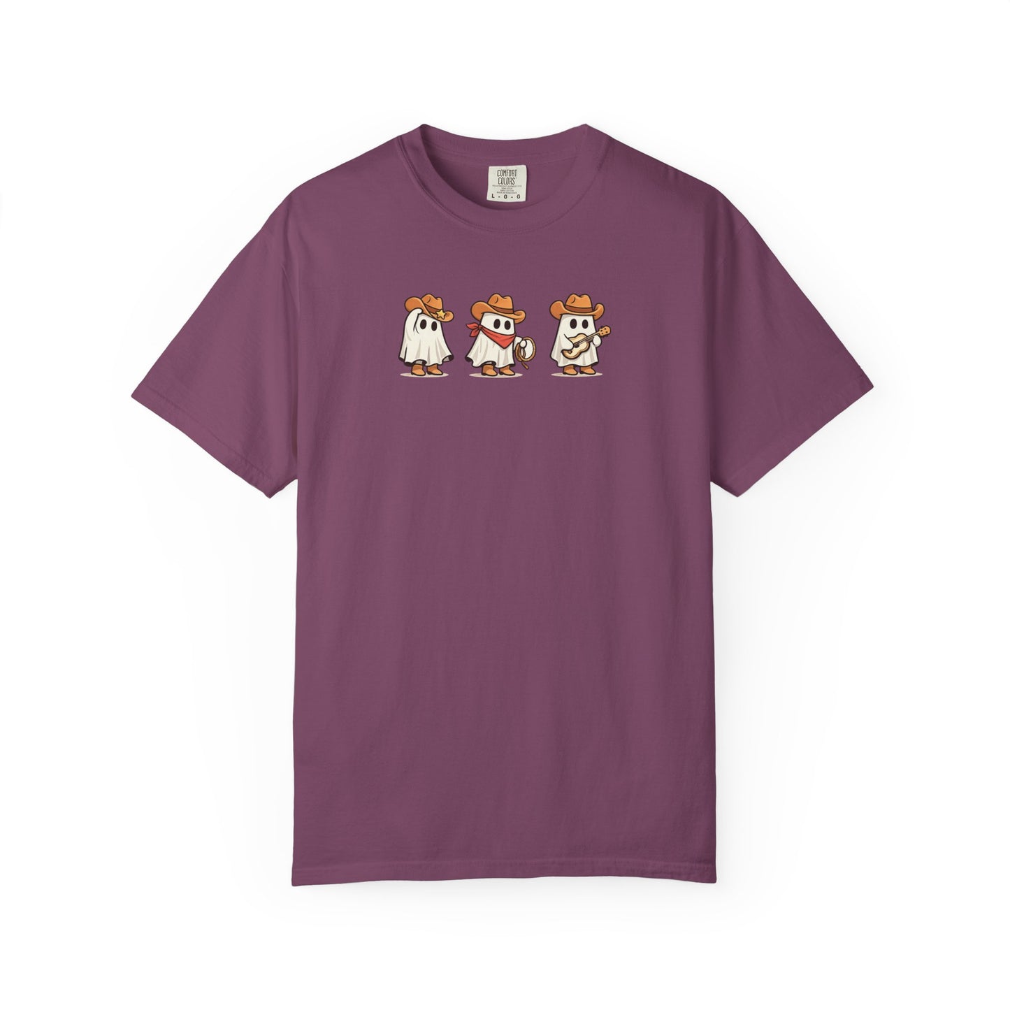 Cowboy Duck Trio T-Shirt — Cute Western Cartoon Graphic Tee