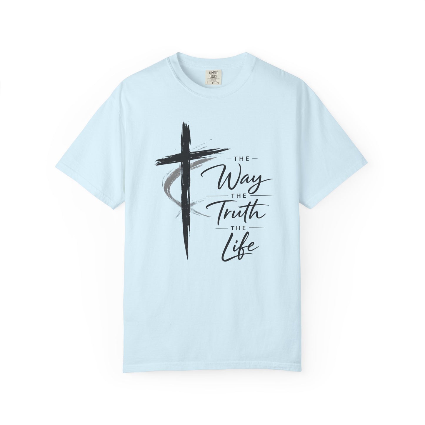 The Way The Truth The Life Christian Shirt – John 14:6 Cross Tee