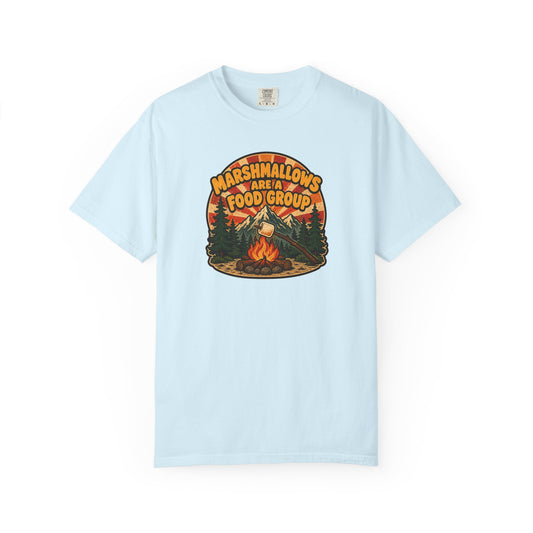 Marshmallows Are A Food Group T-Shirt product mockup