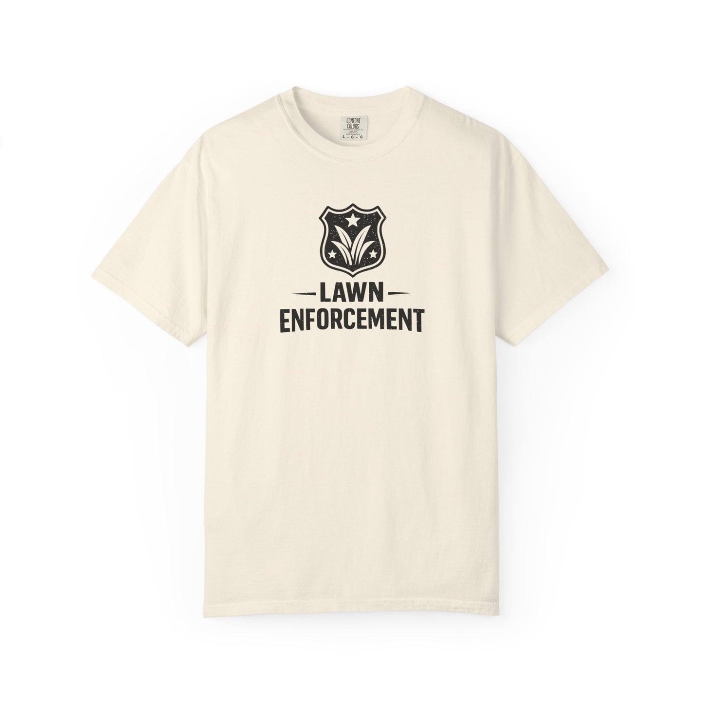 Lawn Enforcement T-Shirt | Funny Dad Lawn Care Graphic Tee