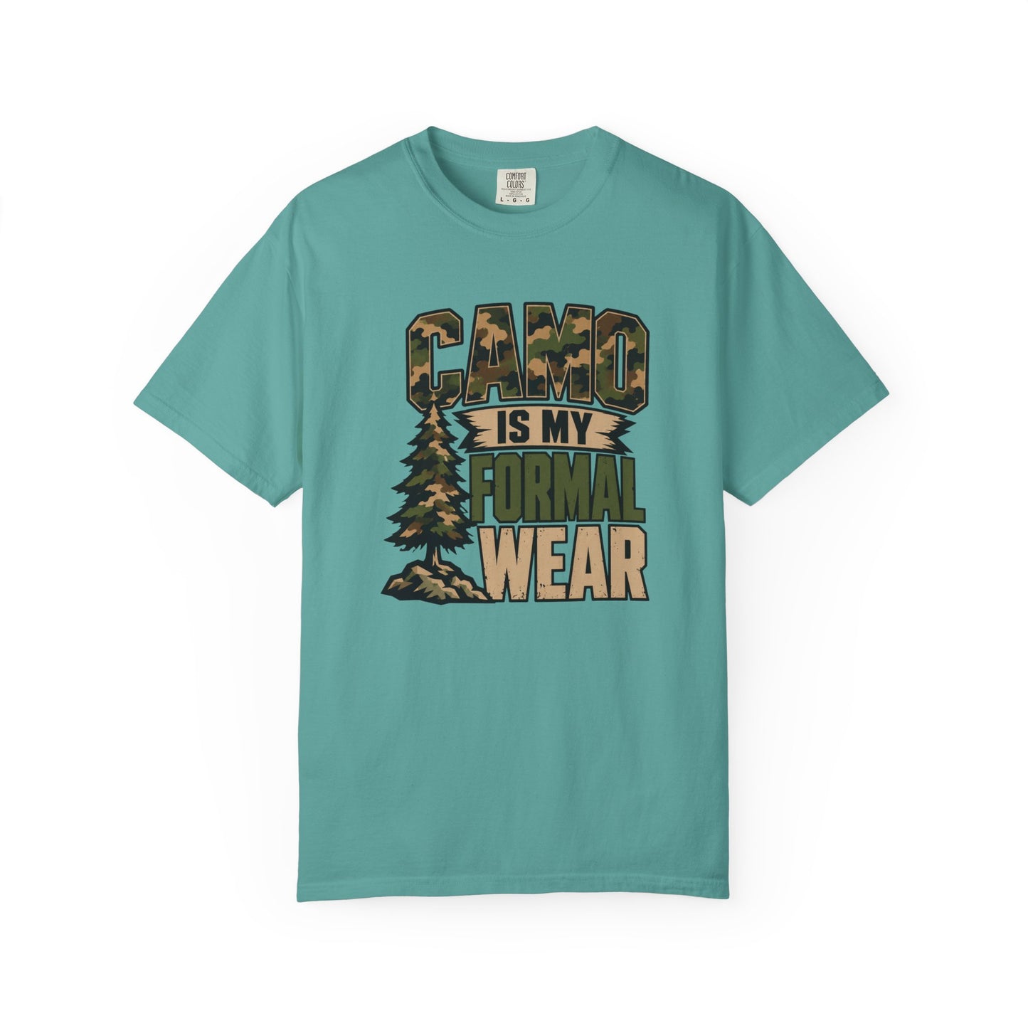 Camo Is My Formal Wear T-Shirt | Funny Hunting Camo Graphic Tee