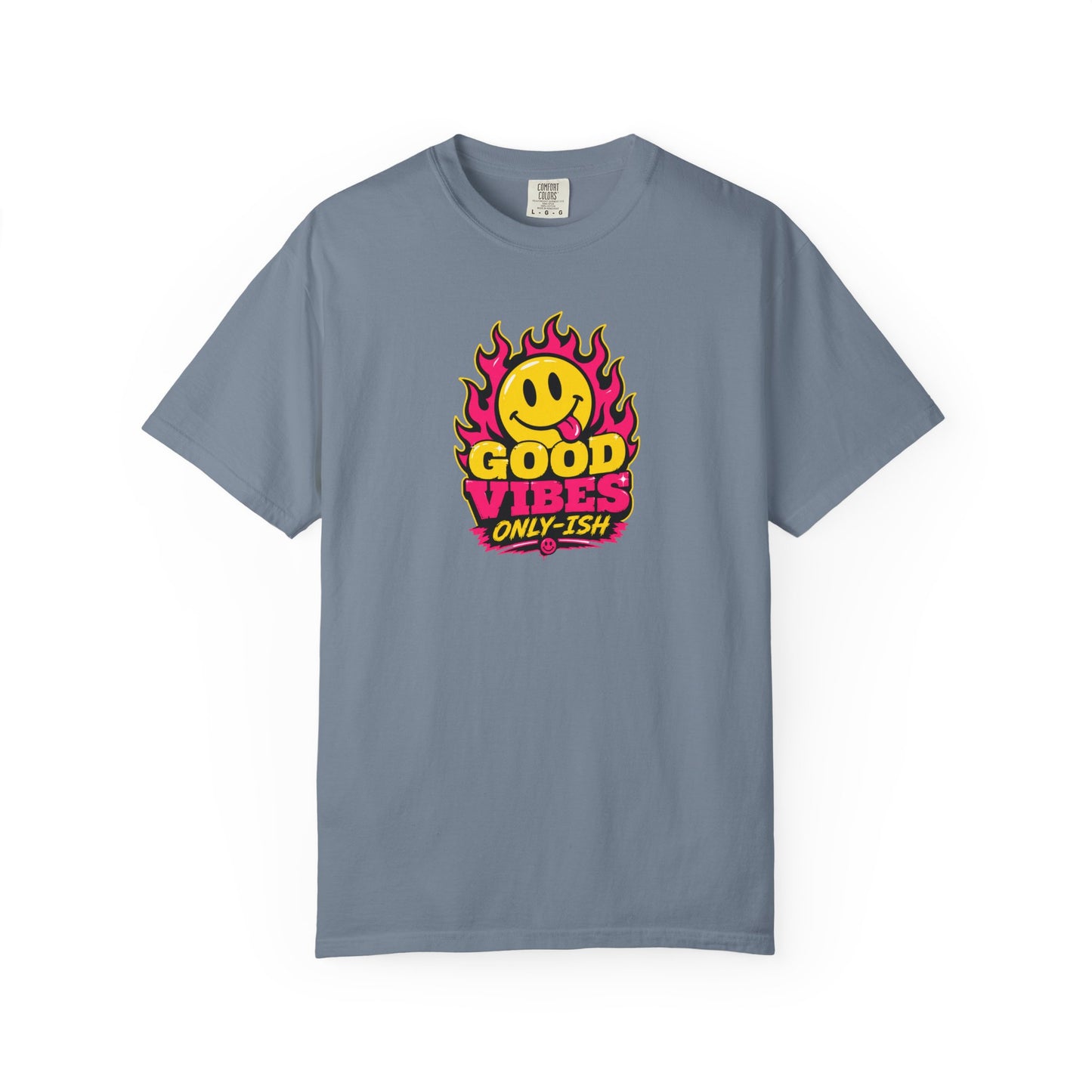 Good Vibes Flame Smile T-Shirt