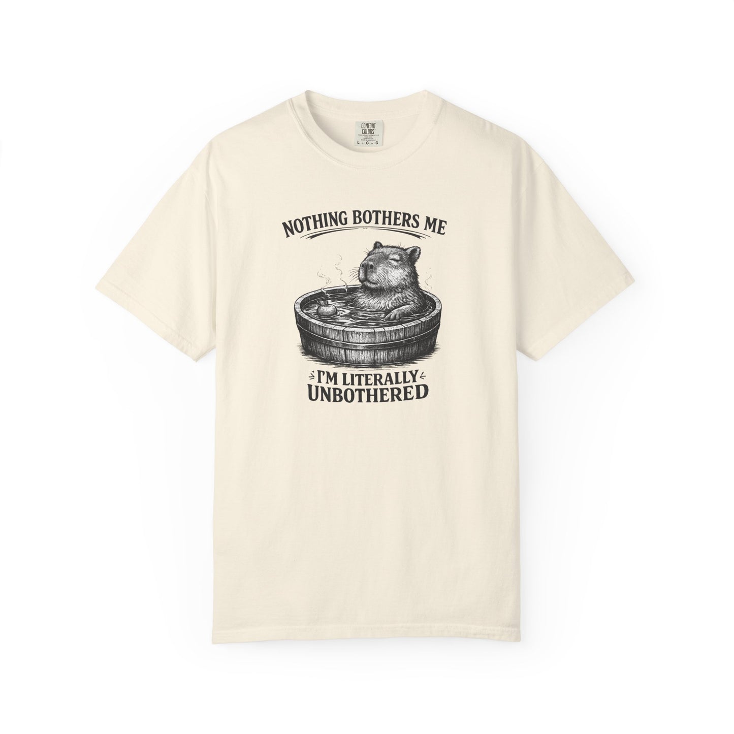 Unbothered Cat T-Shirt — "Nothing Bothers Me, I'm Literally Unbothered" Graphic Tee