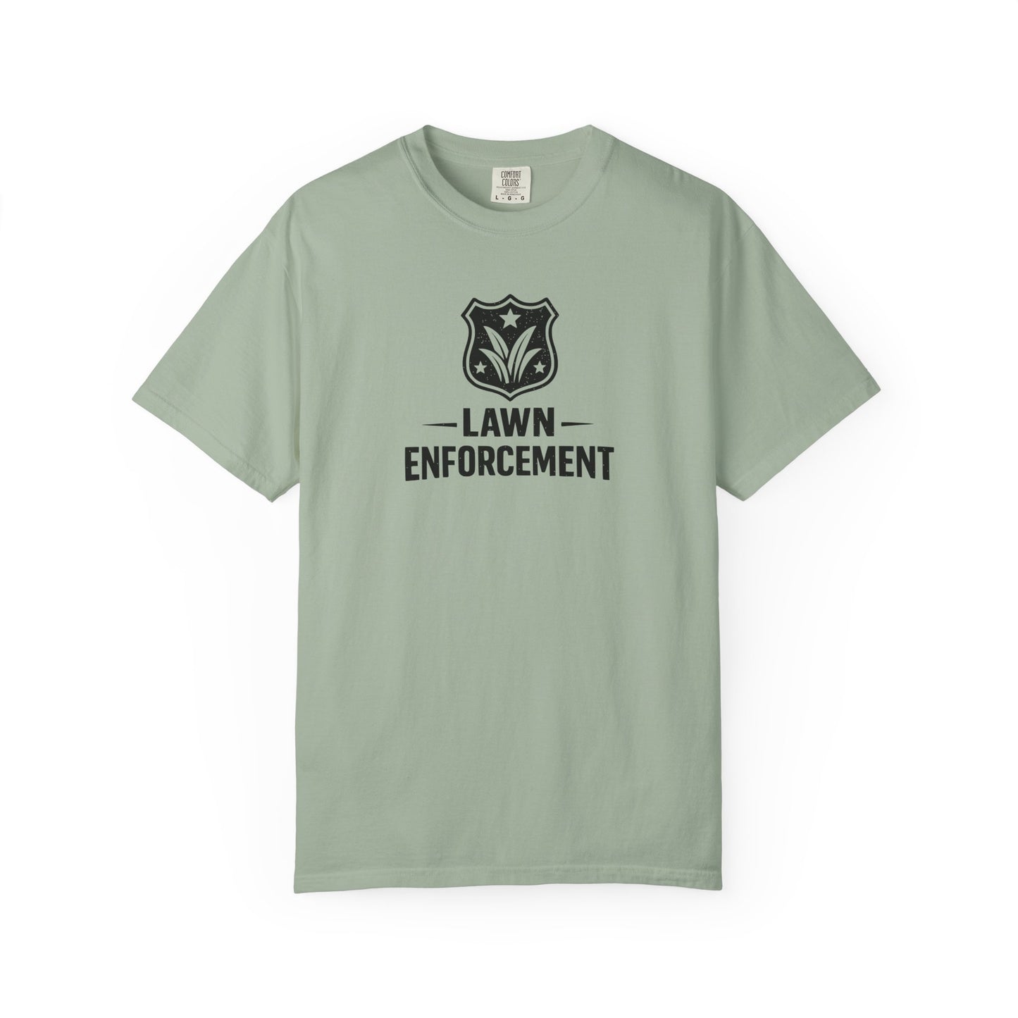 Lawn Enforcement T-Shirt | Funny Dad Lawn Care Graphic Tee