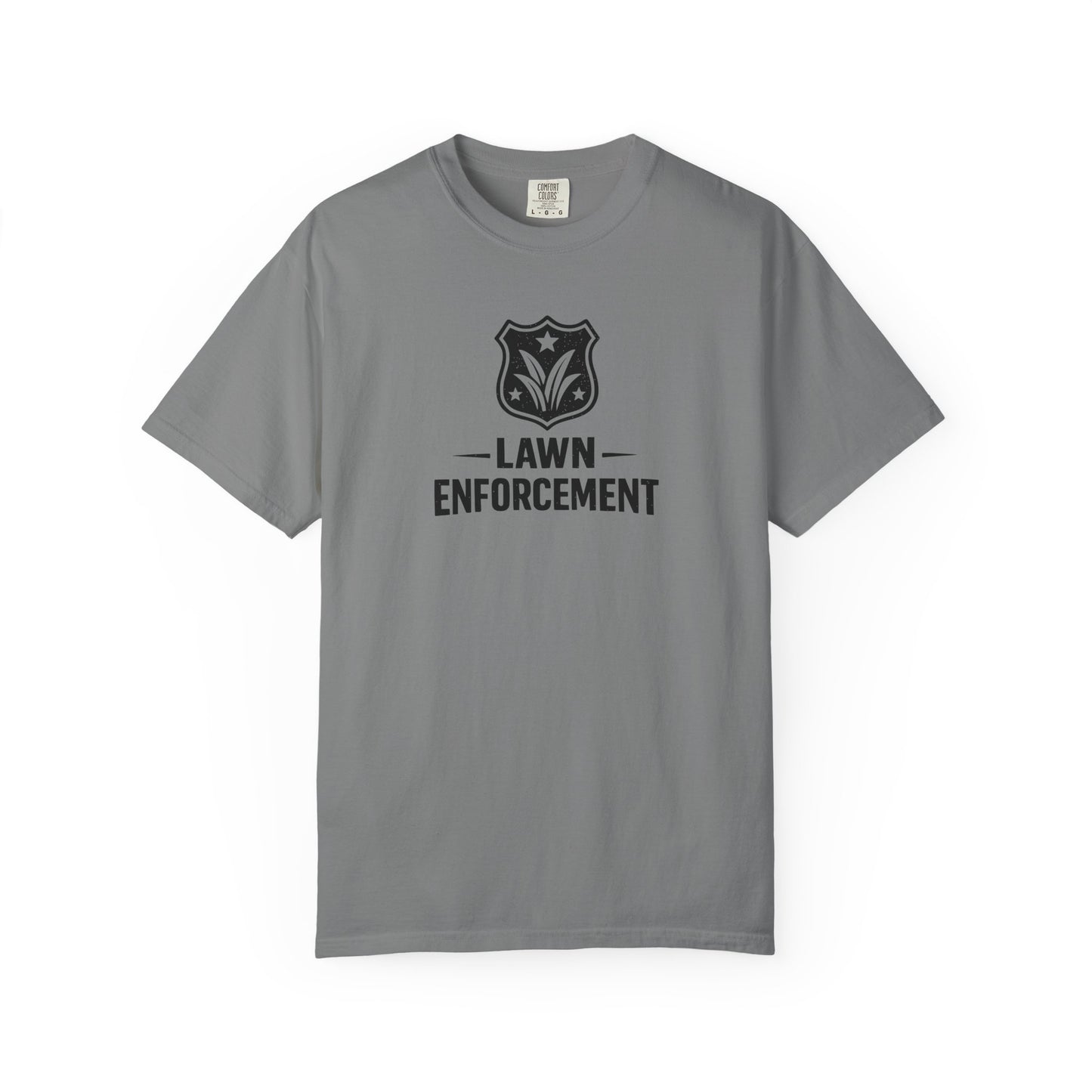 Lawn Enforcement T-Shirt | Funny Dad Lawn Care Graphic Tee