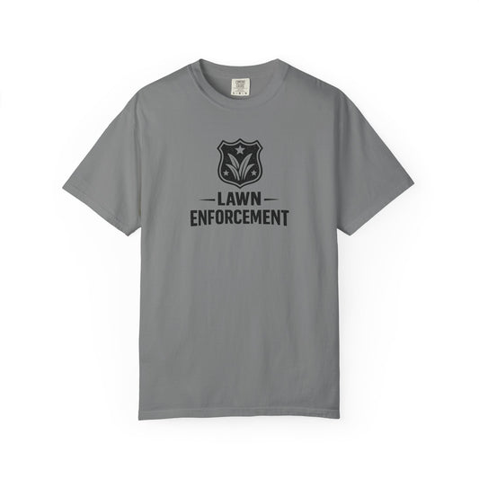 Lawn Enforcement T-Shirt product mockup