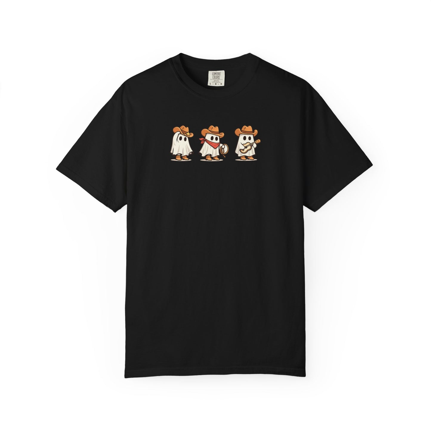 Cowboy Duck Trio T-Shirt — Cute Western Cartoon Graphic Tee