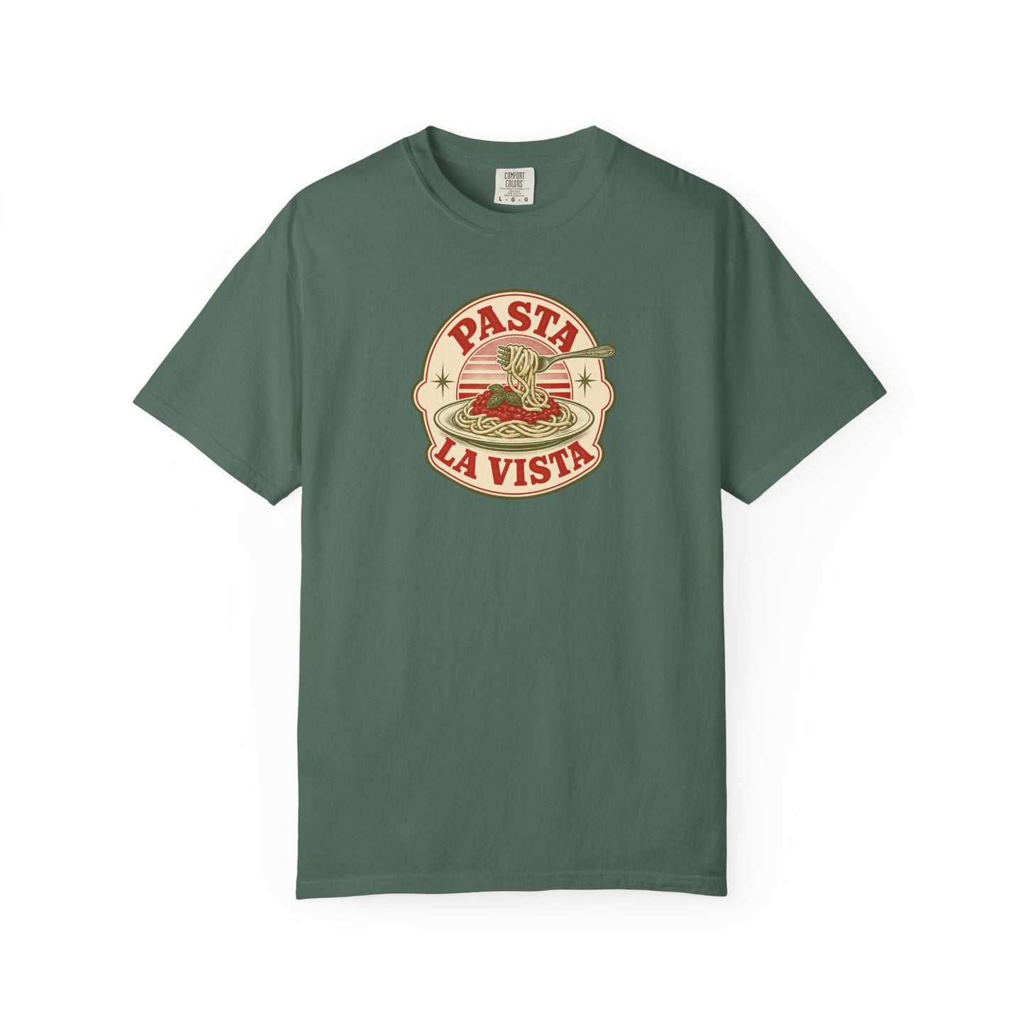 Pasta La Vista T-Shirt | Funny Vintage Italian Food Graphic Tee