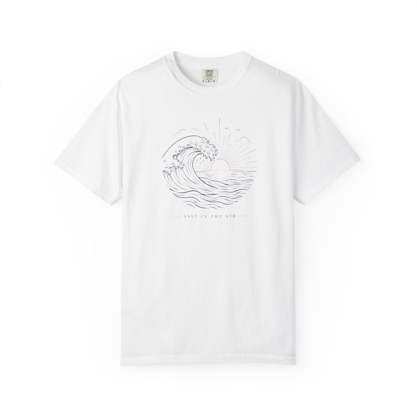 Salt in the Air Shirt – Vintage Ocean Wave Beach T-Shirt