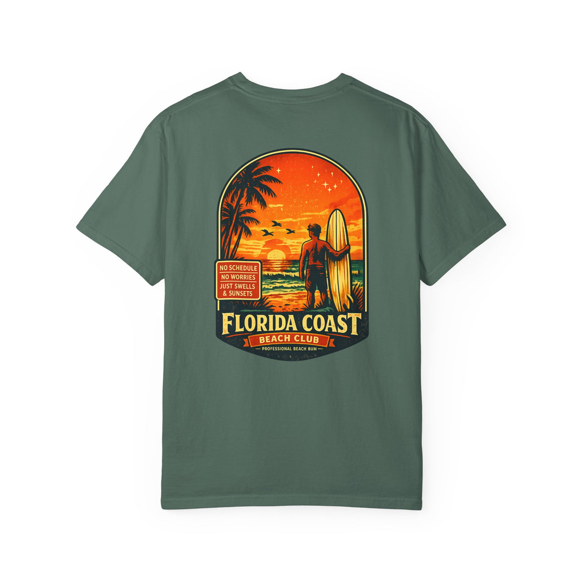 Florida Coast Beach Club – Vintage Surf T-Shirt