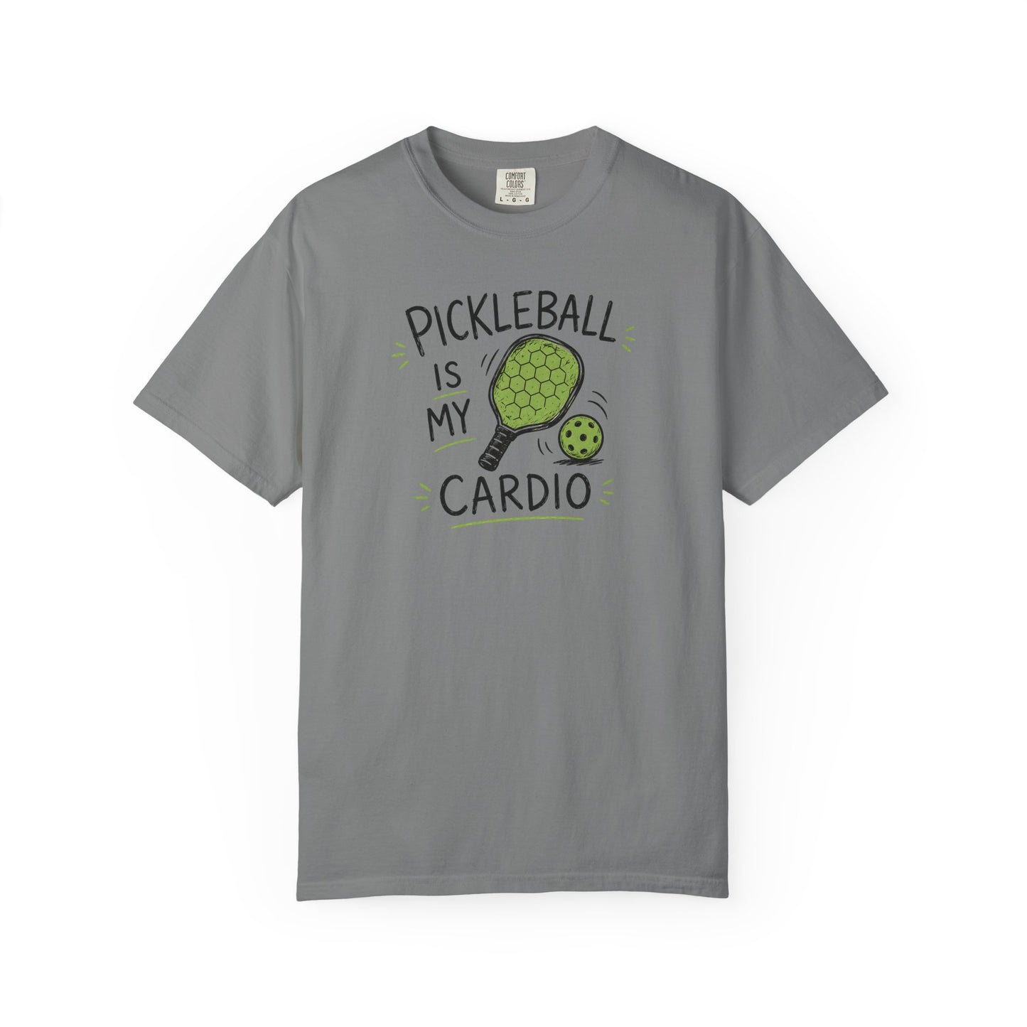 Pickleball Is My Cardio T-Shirt | Funny Pickleball Graphic Tee