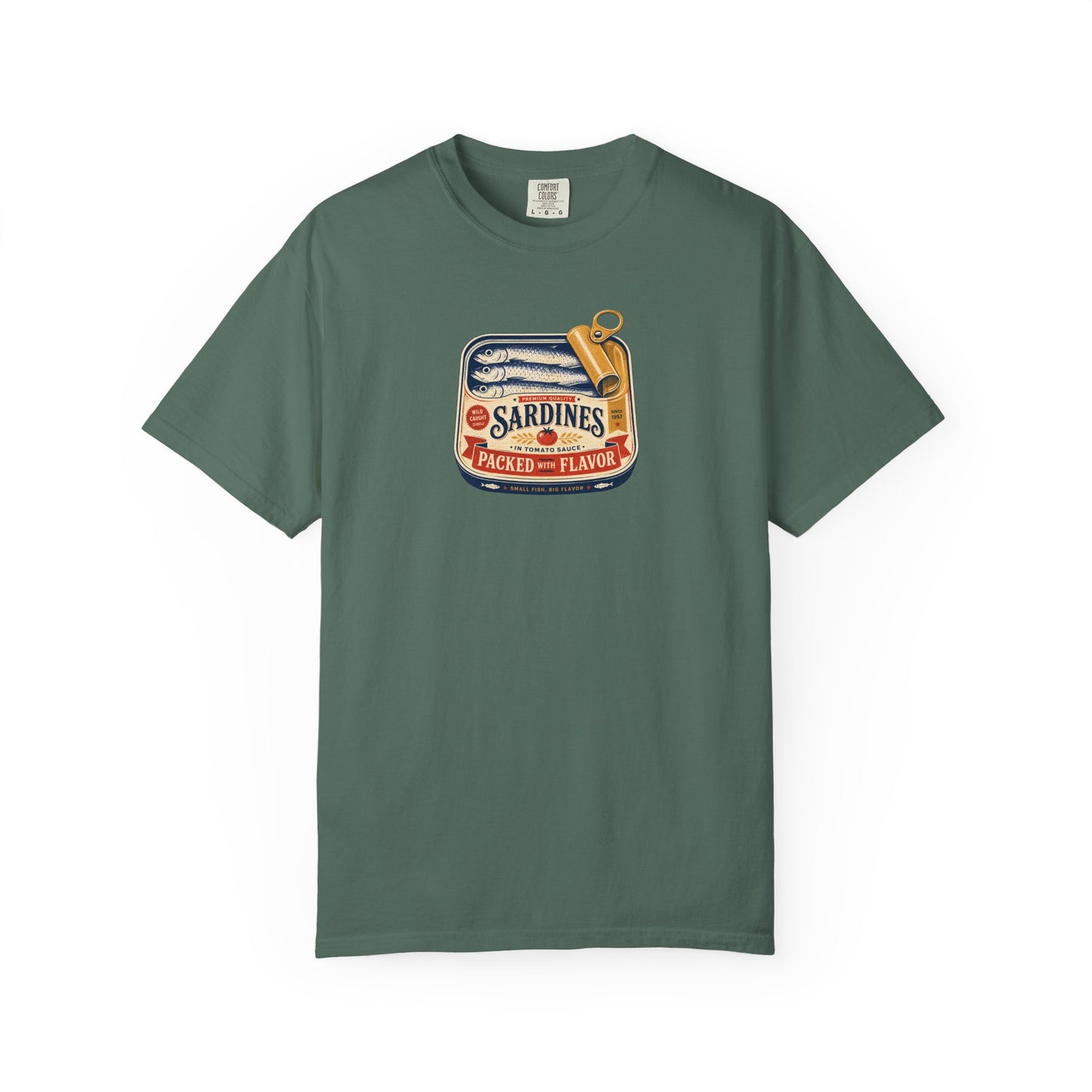 Vintage Sardines Shirt – Retro Tinned Fish Graphic Tee