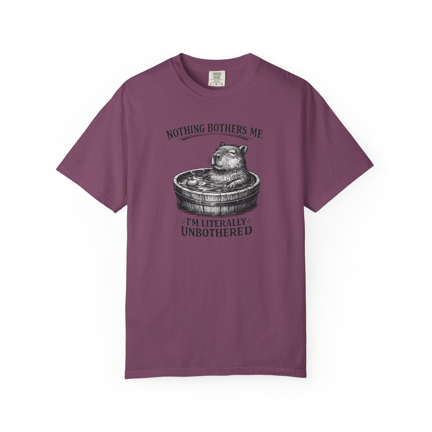 Unbothered Cat T-Shirt — "Nothing Bothers Me, I'm Literally Unbothered" Graphic Tee