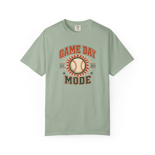 Game Day Mode Baseball T-Shirt product mockup