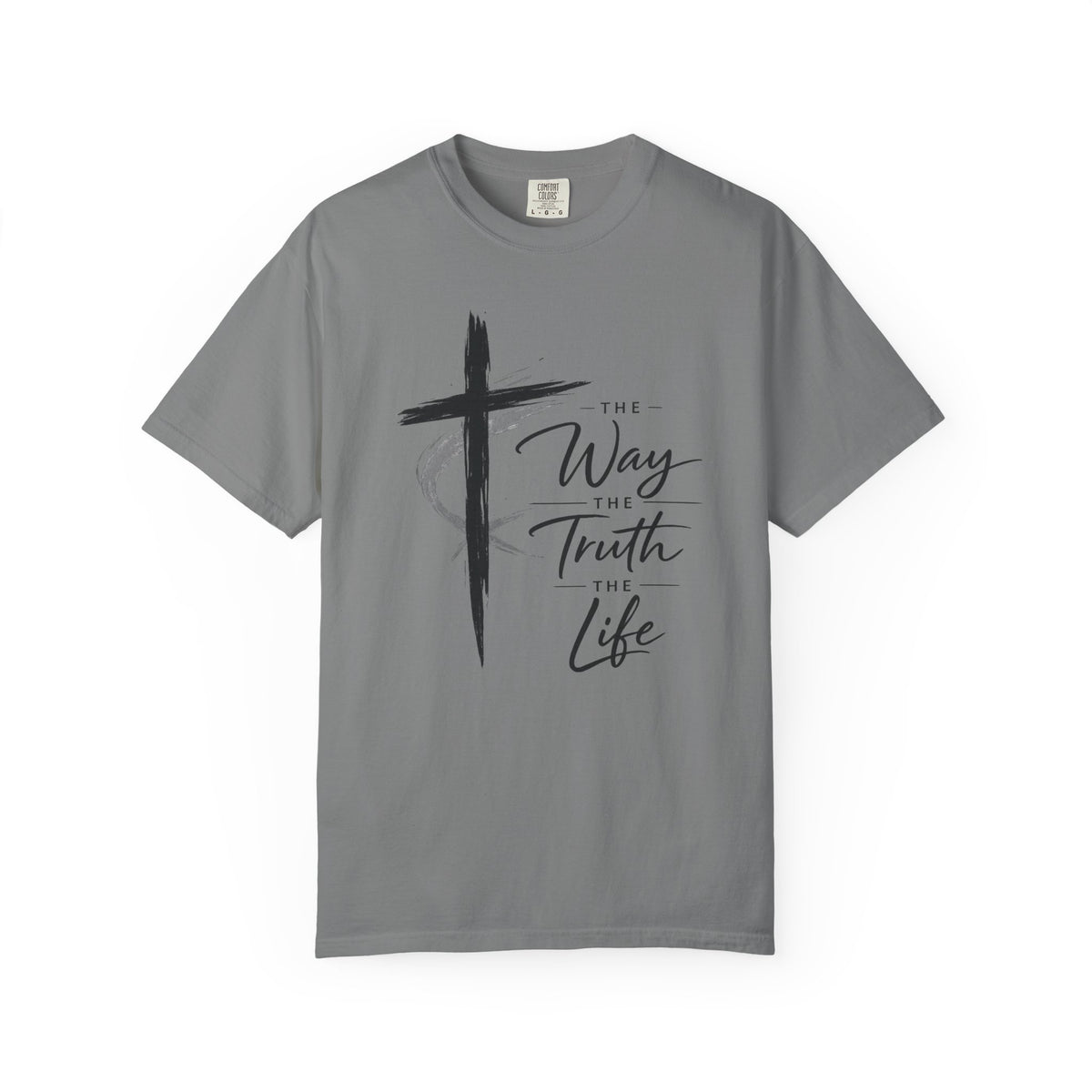 The Way The Truth The Life Christian Shirt – John 14:6 Cross Tee