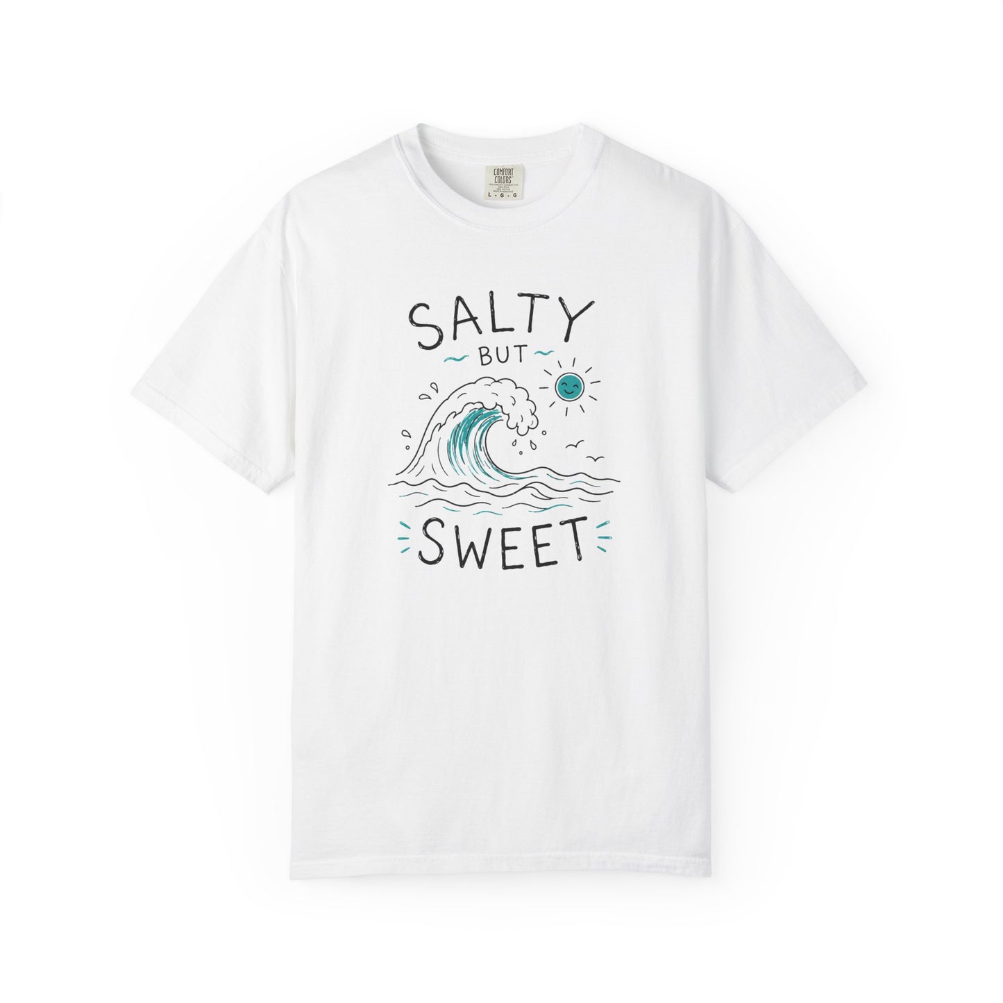 Salty but Sweet Shirt – Cute Ocean Wave Beach T-Shirt