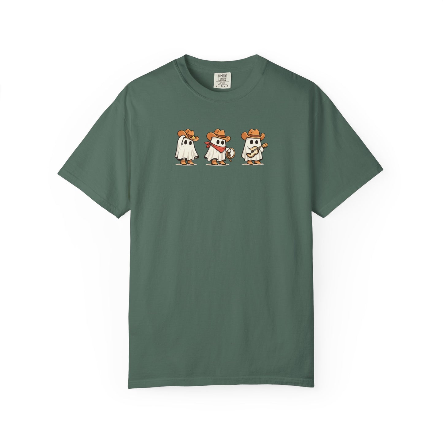 Cowboy Duck Trio T-Shirt — Cute Western Cartoon Graphic Tee