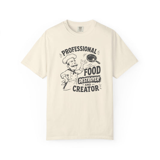 Professional Food Destroyer and Creator T-Shirt product mockup