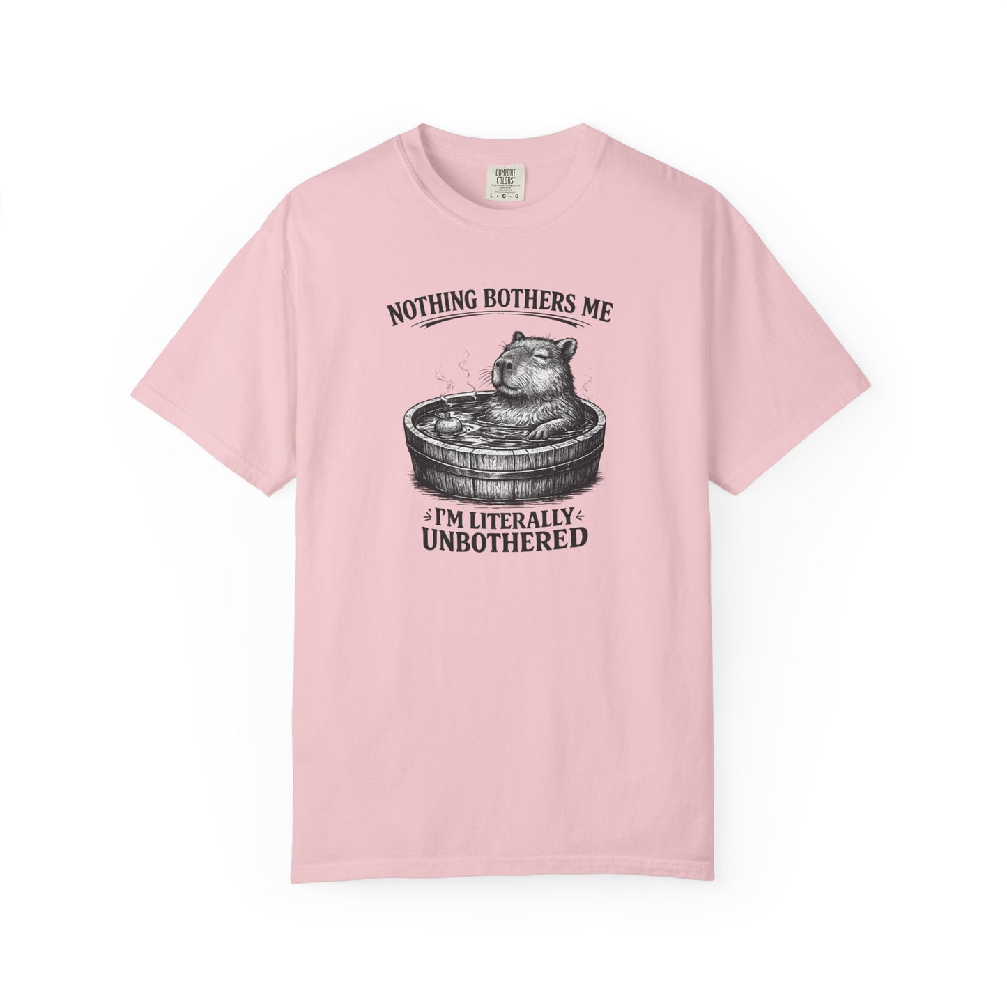 Unbothered Cat T-Shirt — "Nothing Bothers Me, I'm Literally Unbothered" Graphic Tee