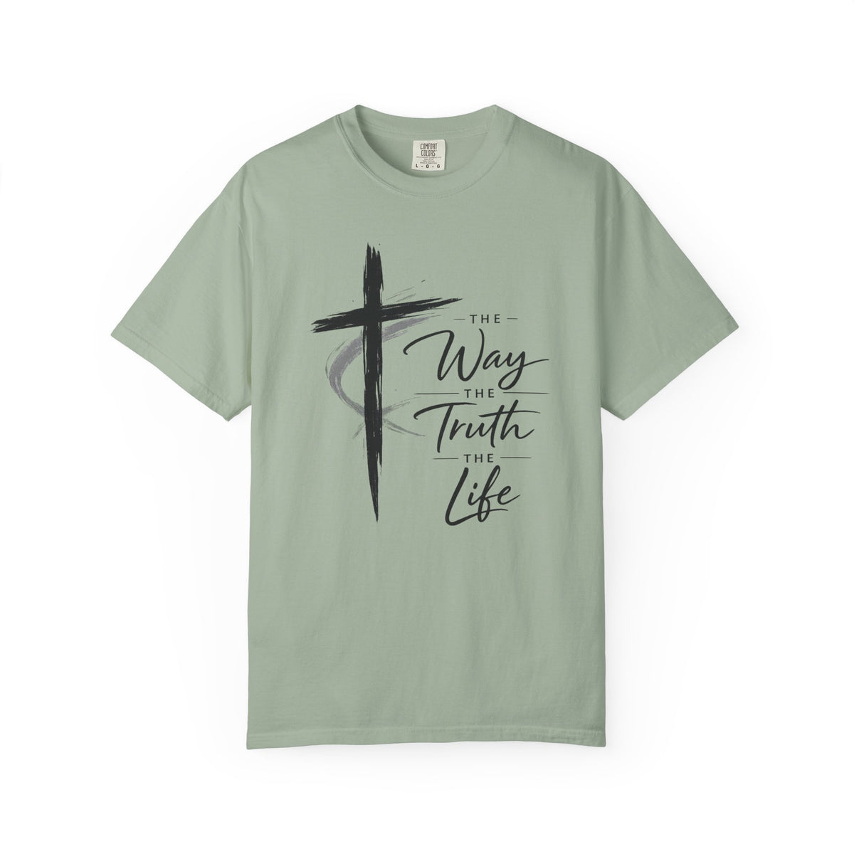 The Way The Truth The Life Christian Shirt – John 14:6 Cross Tee