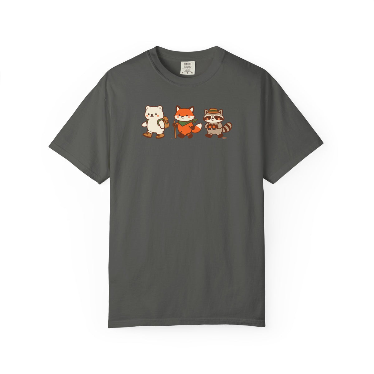 Trail Buddies – Cute Woodland Hiking T-Shirt