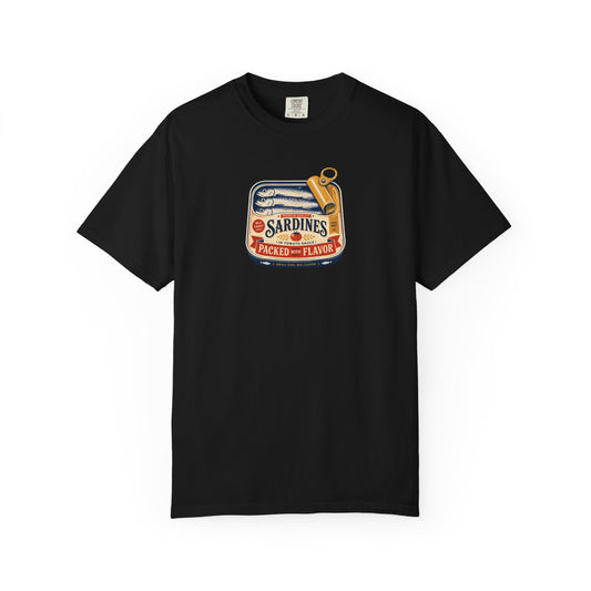 Vintage Sardines T-Shirt product mockup