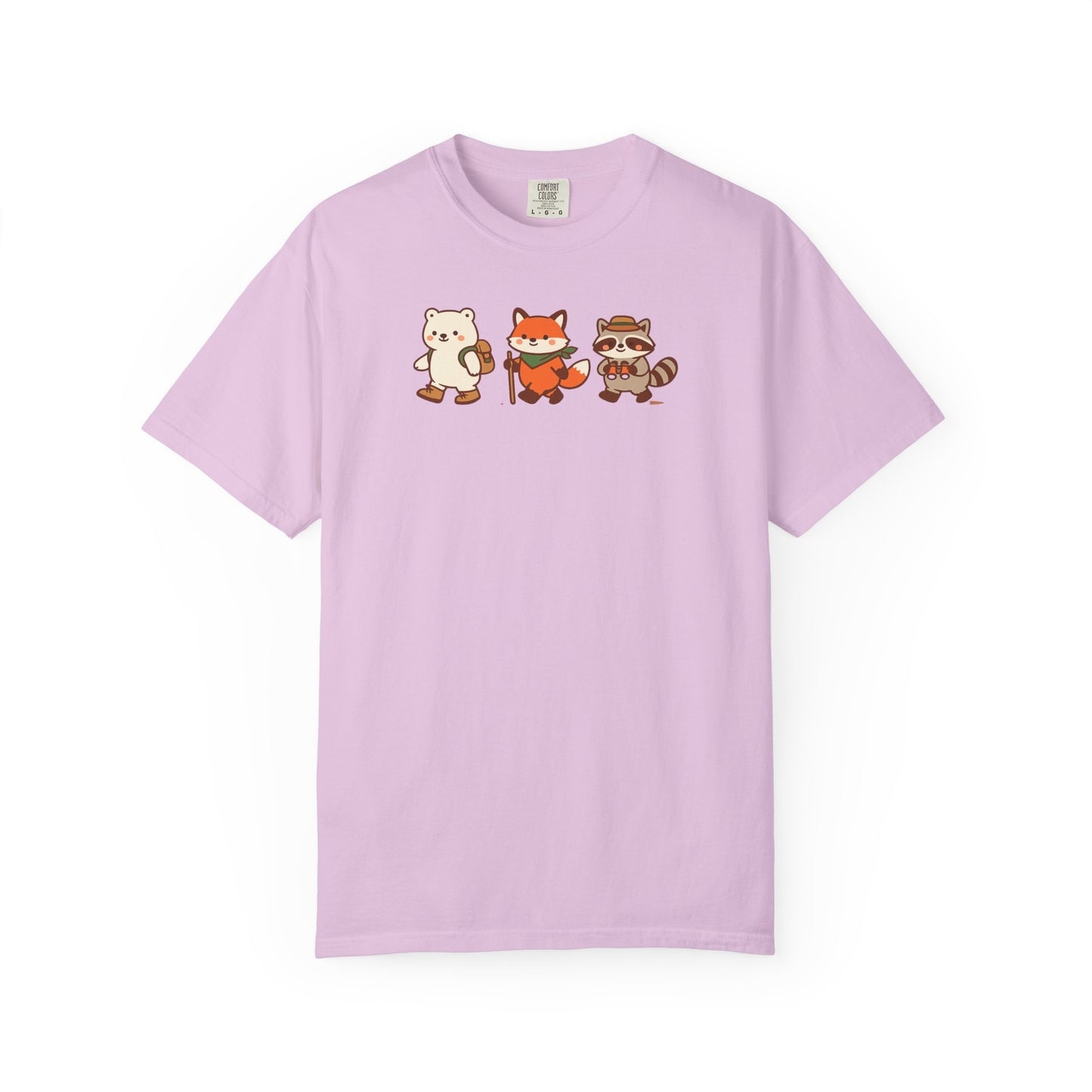Trail Buddies – Cute Woodland Hiking T-Shirt