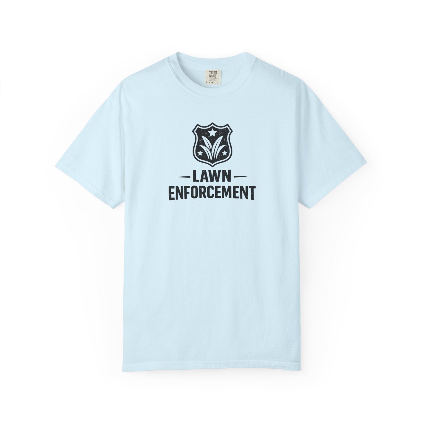 Lawn Enforcement T-Shirt | Funny Dad Lawn Care Graphic Tee
